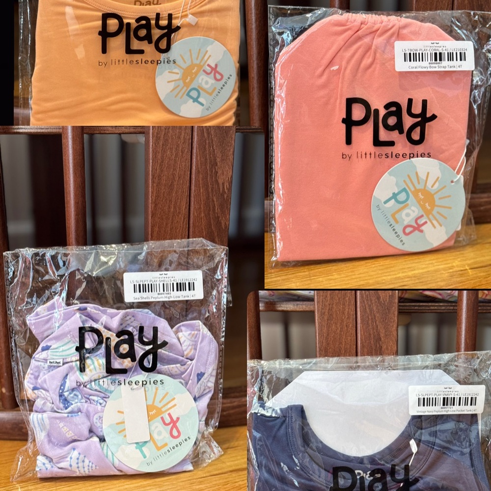 Little Sleepies 4T bundle set